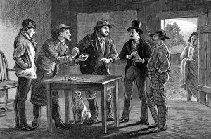 Images Dated 9th April 2018: 3 CARD MONTE 1876