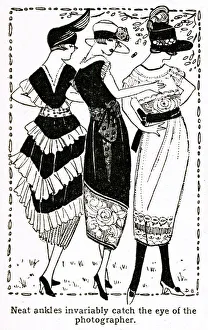 Images Dated 12th November 2019: 3 frocks of 1919