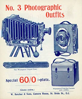 No 3 Half Plate Photographic Camera Outfit