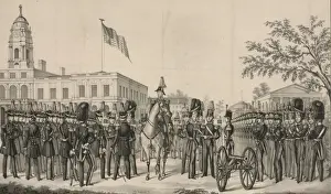 38th Prints: 38th regiment Jefferson guards. New York State artillery