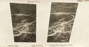 Air To Ground Gallery: 3D Stereoscopic Image, Aerial-View of WW1 First World Wa?