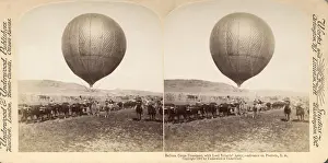 3D Stereoscopic Image, Balloon Corps Transport with Lord?