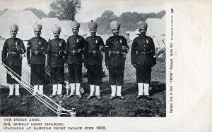 3rd Bombay Light Infantry Soldiers at Hampton Court Palace