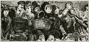 Images Dated 7th March 2018: 3rd Class Carriage, seats for 5 persons 1860s