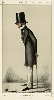 Clermont Prints: 3rd Earl Fortescue, Vanity Fair, Ape