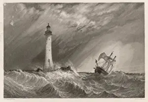 Plymouth Prints: 3rd Eddystone Lighthouse