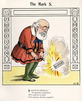 Struwwelpeter Prints: 3rd Marquess of Salisbury - British Prime Minister