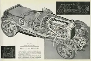 Litre Prints: 4. 5 litre Bentley