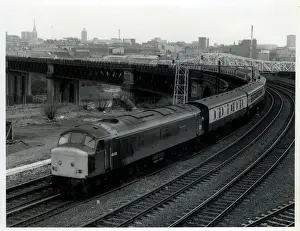 Northumberland Prints: 45123 British Rail Diesel Locomotive, Gateshead, Northumberl