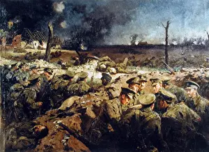 12th Prints: 4th Battalion Suffolk Regiment at Neuve Chapelle, WW1