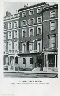 5, Hyde Park Place, London - Home of Dickens