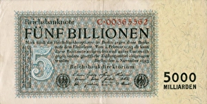 5000000000000 Mark note 5000000000000 Mark note