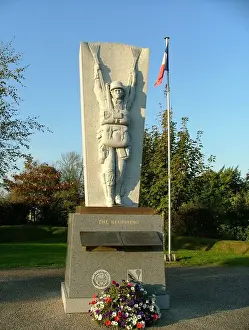 Mayor Prints: US 507th Parachute Inf Regiment Memorial Amfreville