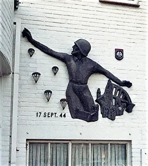 Images Dated 20th August 2019: 508th PIR Memorial, Sions Hof Hotel, Berg en Dal