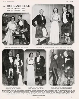 Fling Prints: The 51st Division Dinner Club at Gleneagles Hotel