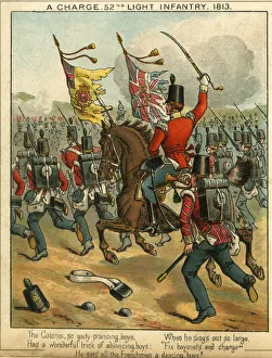 Tattered Gallery: 52nd Light Infantry making a charge