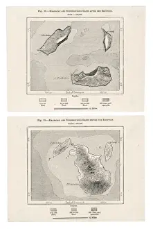 Volcanoes Prints: Before and After