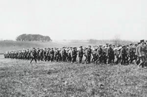 Images Dated 26th August 2011: 5th Battalion Connaught Rangers, Basingstoke, WW1