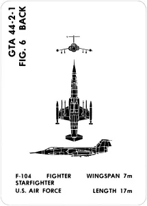 July1977 Prints: 6 a F-104 Starfighter