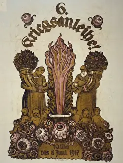 Kriegsanleihe Prints: 6. Kriegsanleihe! 10. Mai bis 8. Juni 1917