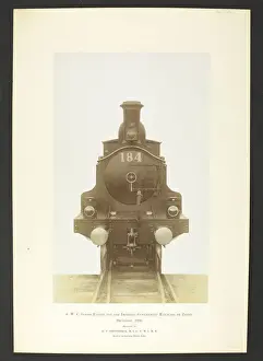 6 WC goods engine by Richard Francis Trevithick. Front view