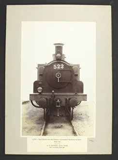 Embossed Prints: 6 WC tank engine by Richard Francis Trevithick