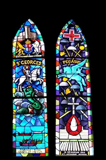 They Prints: 6th Airborne Division Stained Glass Windows, Ranville