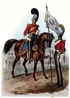 6th Dragoon Guards soldiers