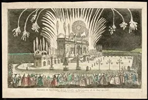 Celebrated Prints: 7 Years War Fireworks