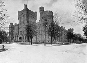 Crenellation Gallery: 74th Regiment Armory, Buffalo, New York State, USA
