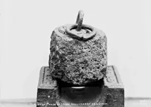 Ballycarry Prints: 7Lb. Weight Made of Stone, Ballycarry, Co. Antrim