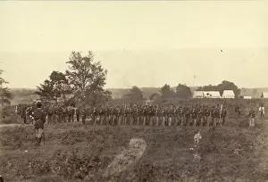Head Quarters Prints: 8th US Infantry at Headquarters Army of Potomac near Fairfax