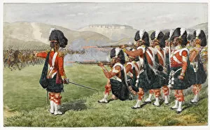 1817 Collection: The 93rd Sutherland Highlanders at the Battle of Balaclava