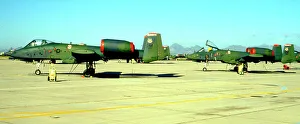 A 10 Prints: The A-10 flight-line at Davis-Monthan Air Force Base