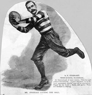 Images Dated 6th February 2018: A. E. STODDART, RUGBY MAN