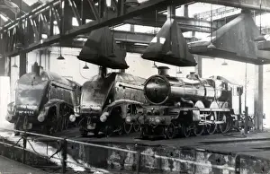 Clan Prints: A4 Pacific Locomotives Sir Nigel Gresley, Bittern and Clan C