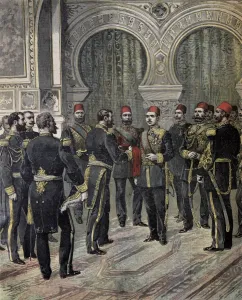 Abbas Gallery: Abbas II Hilmi. Viceroy of Egypt, 1892