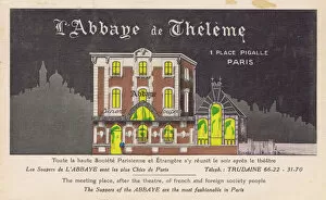 Abbaye Gallery: Abbaye de Theleme, famous night-time rendezvous, Montmartre