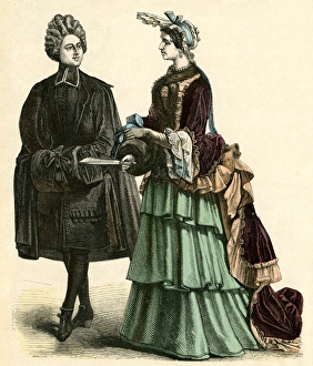 Abbe & Court Lady 1690S Abbe & Court Lady 1690S