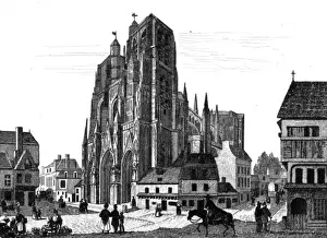 Abbeville, France - Church Saint Vulfran