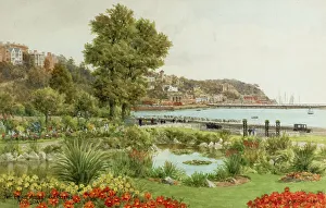 Abbey Gardens and Pond, Torquay, South Devon