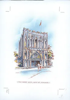 Edmunds Prints: The Abbey Gate, Bury St. Edmunds