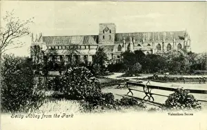 Selby Prints: Abbey from the Park, Selby, Yorkshire