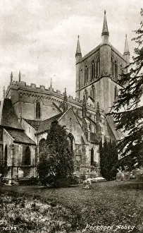 Pershore Prints: The Abbey, Pershore, Worcestershire