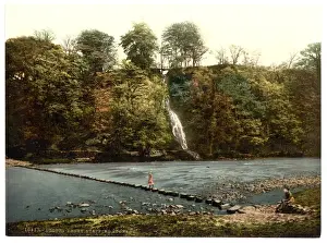 Stepping Prints: Abbey stepping stones, II, Bolton Abbey, England