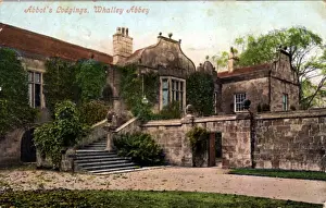 Clitheroe Prints: The Abbey, Whalley, Lancashire