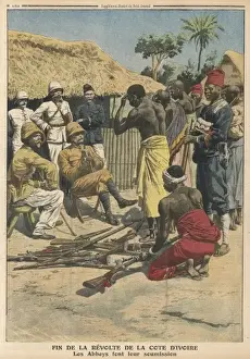 Authorities Prints: Abbeys Submit to French