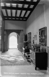 Abbots Prints: Abbot's Hall Doorway at Battle Abbey