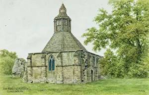Abbot Prints: The Abbot's Kitchen, Glastonbury Abbey, Somerset