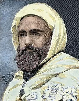 Polity Gallery: Abd al-Qadir B Muhyi al-Din al-Hasani (Abdelkader) (1808